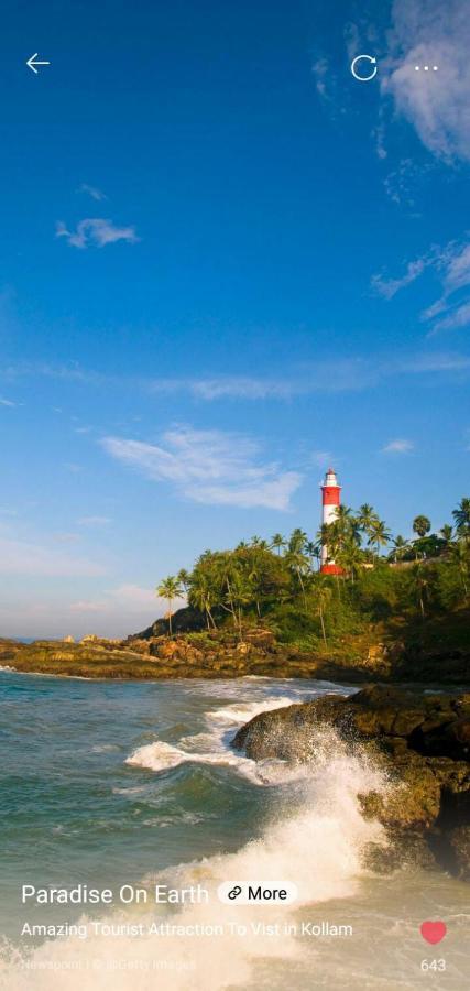 Hotel Cocobeach Kovalam Exterior photo